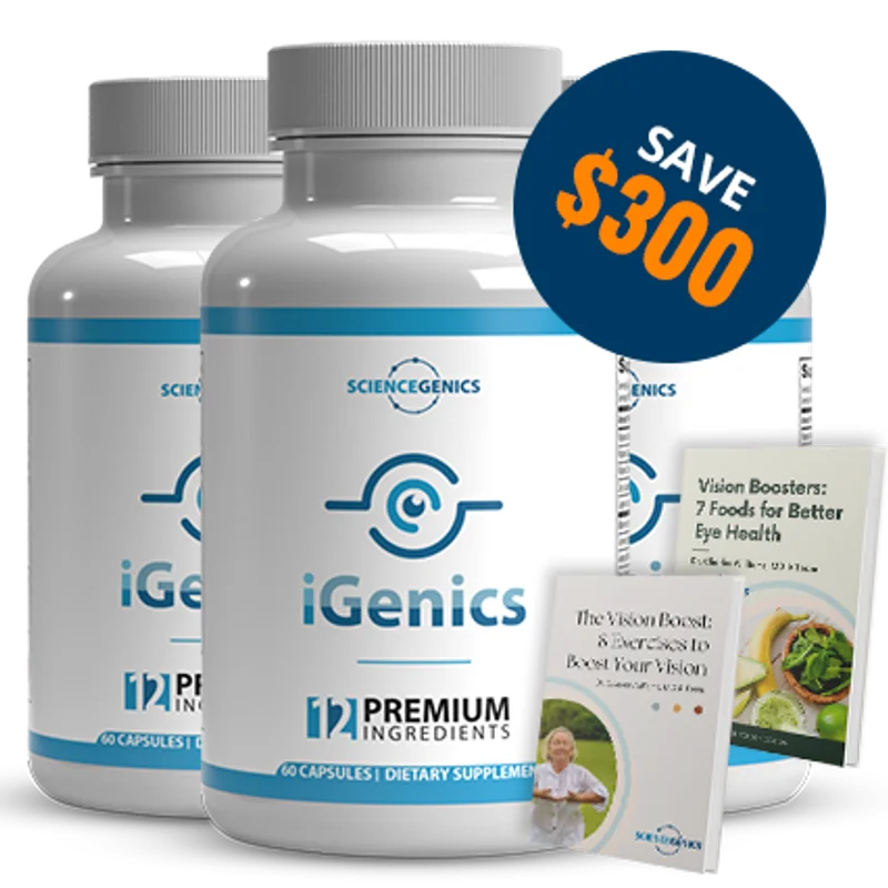 iGenics Natural Sleep Formula — 3 Bottle / 90 Day Pack